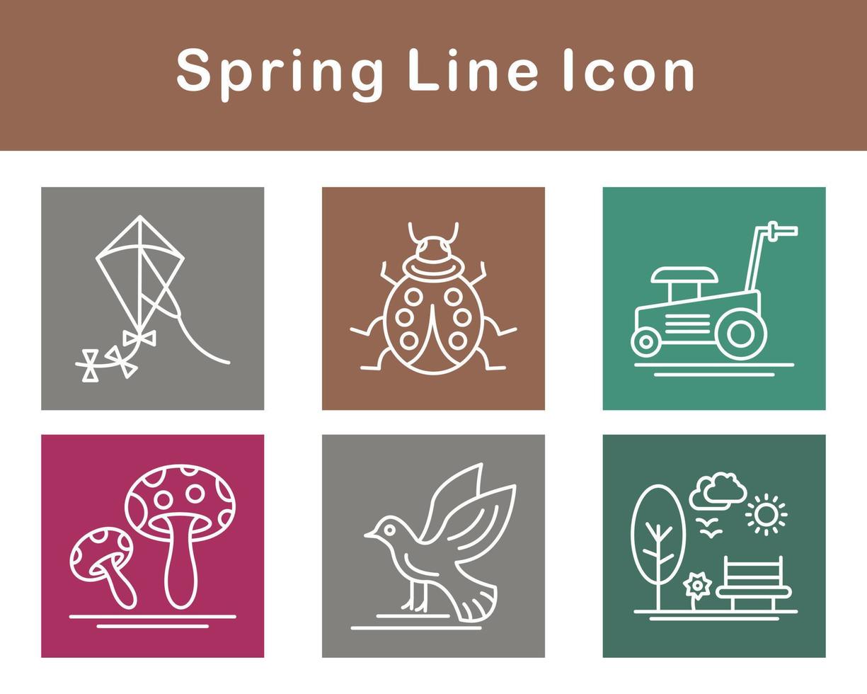 Spring Vector Icon Set