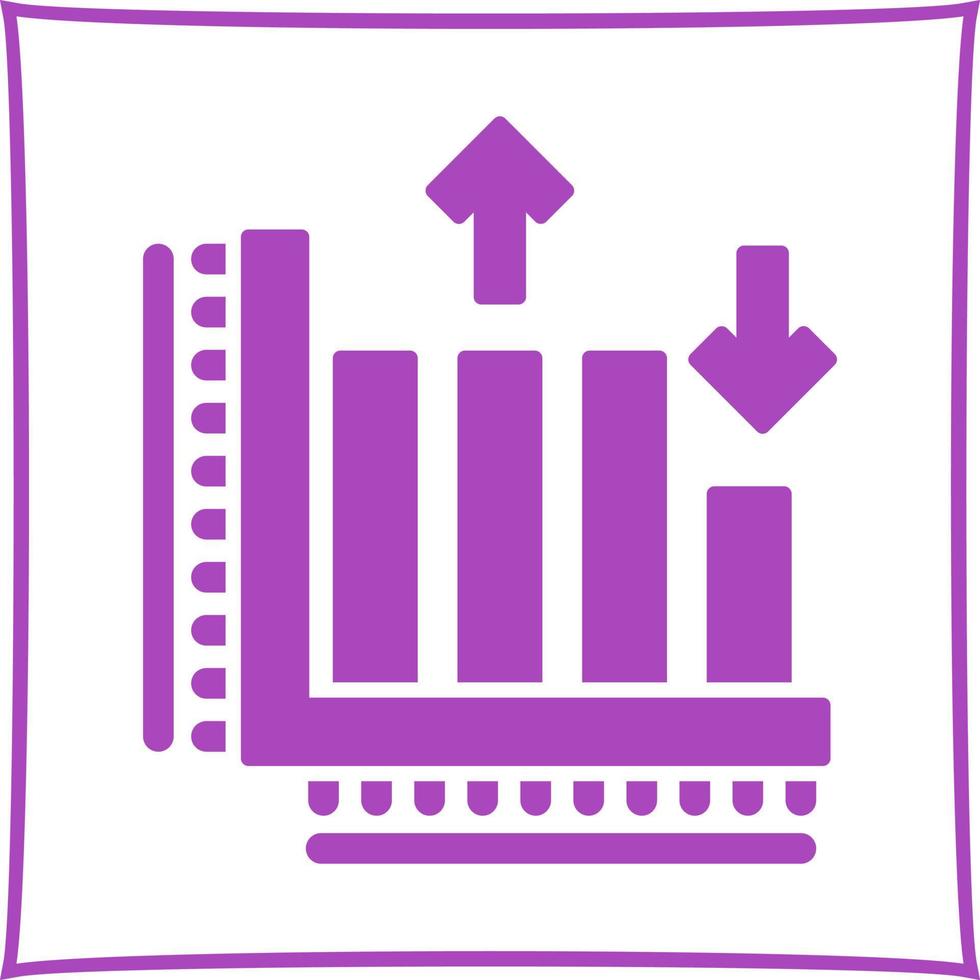 Bar Graph Vector Icon