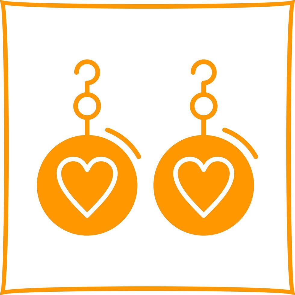 Earrings Vector Icon