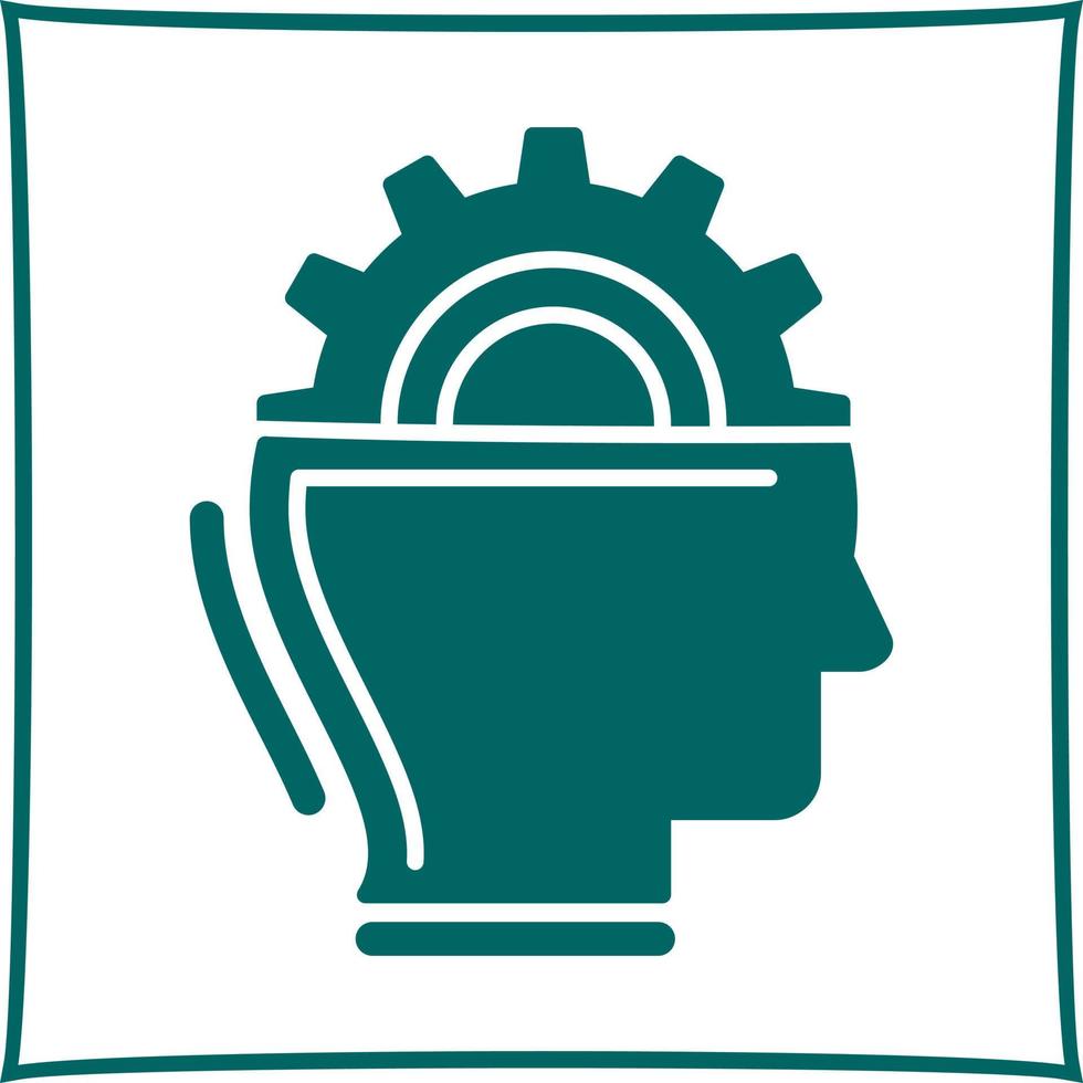 Machine Learning Vector Icon