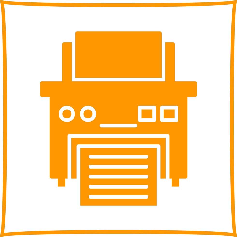 Printer Vector Icon