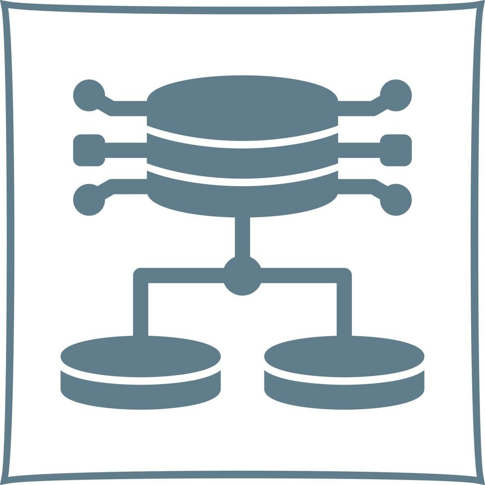 Structured Data Vector Icon