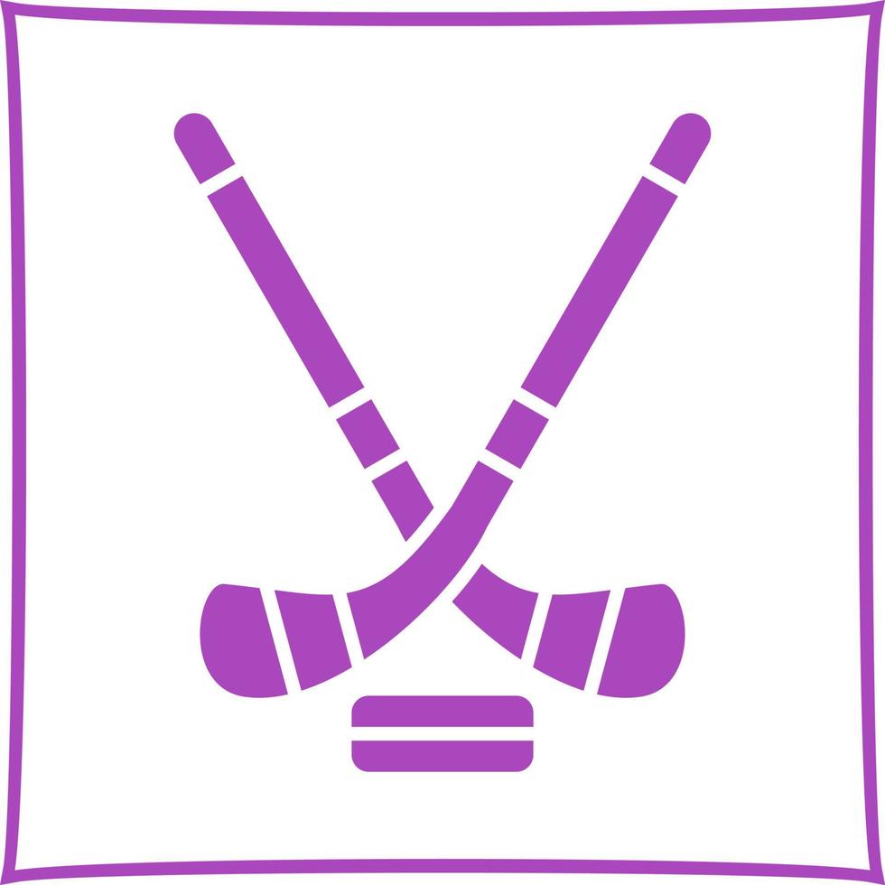 Ice Hockey Vector Icon