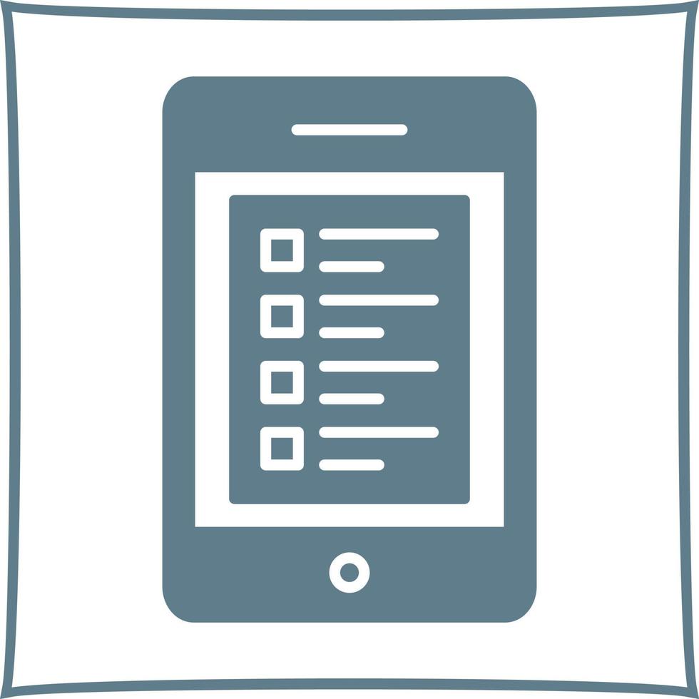 Online Test Vector Icon