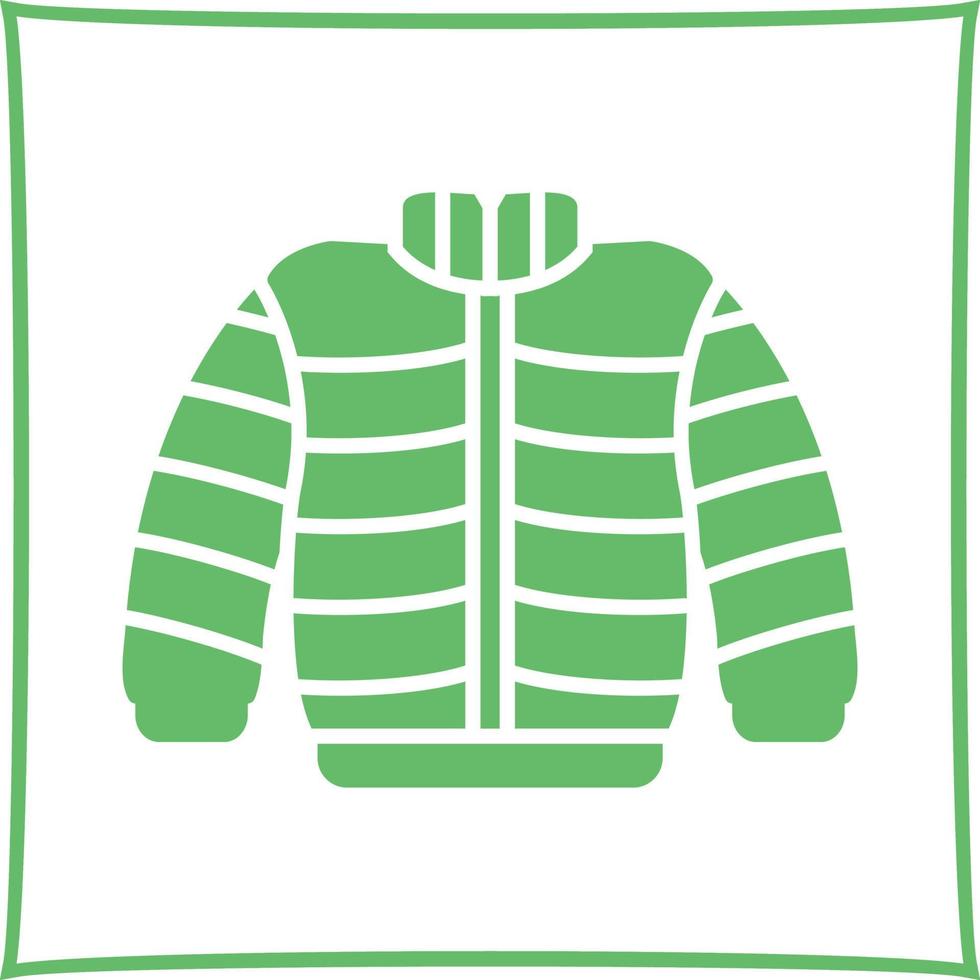 icono de vector de ropa de invierno