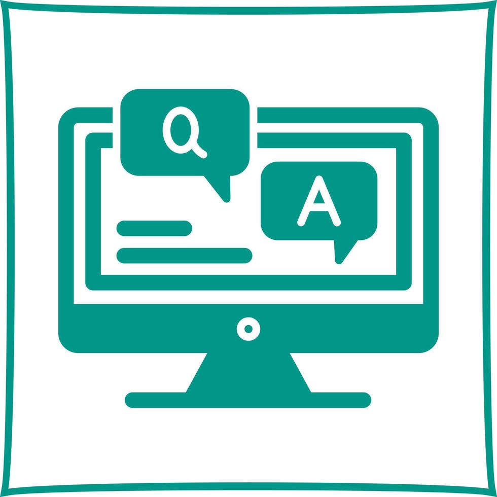 Faq Vector Icon