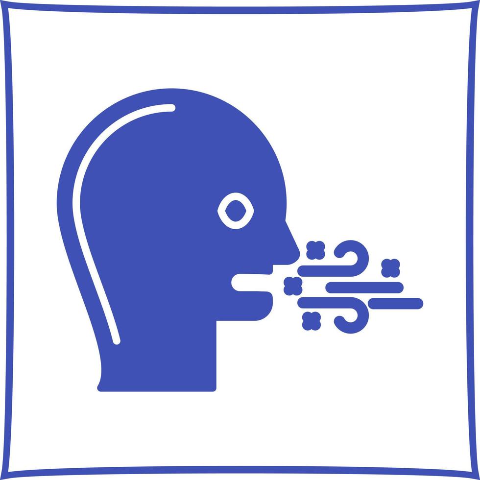 Bad Breath Vector Icon