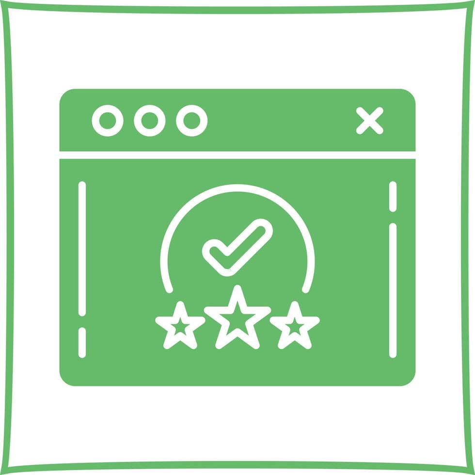 Rating Vector Icon
