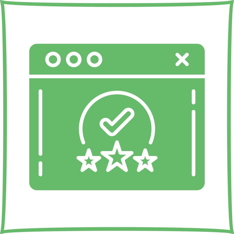 Rating Vector Icon