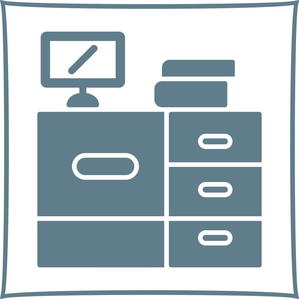 Desk Vector Icon