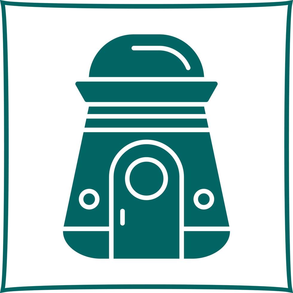 Space Capsule Vector Icon