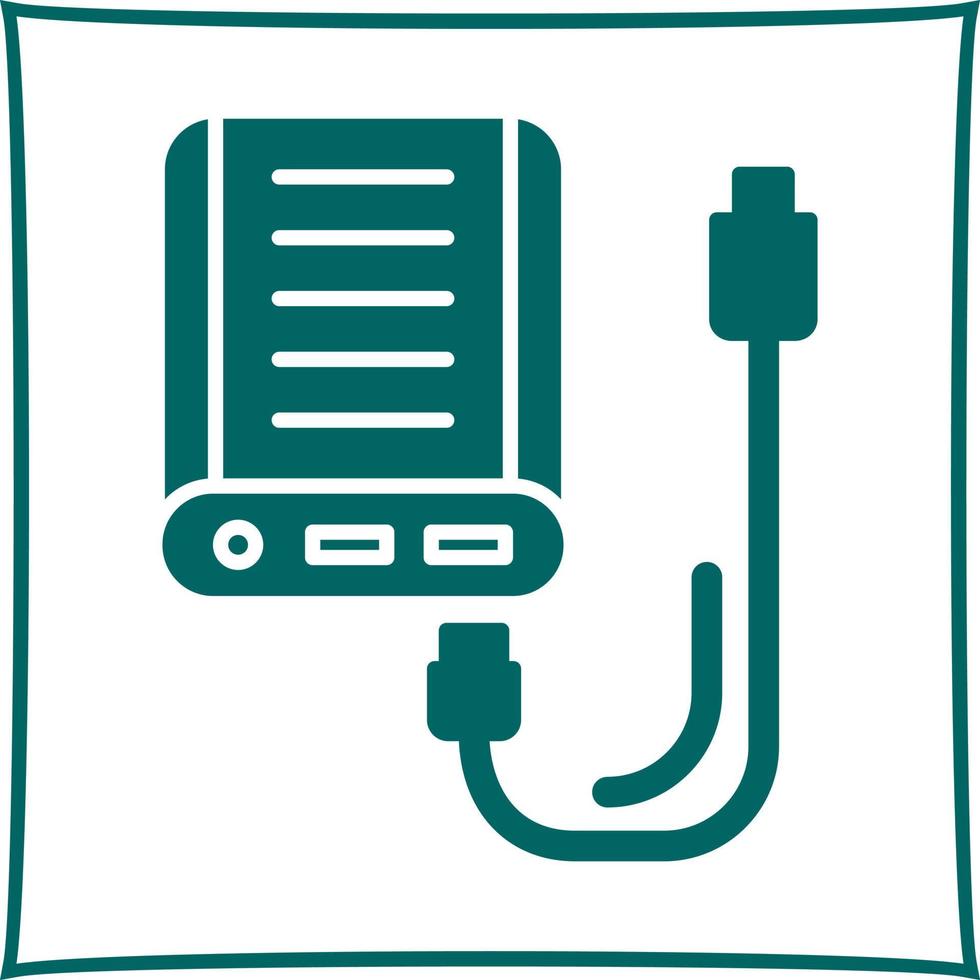 Power Bank Vector Icon