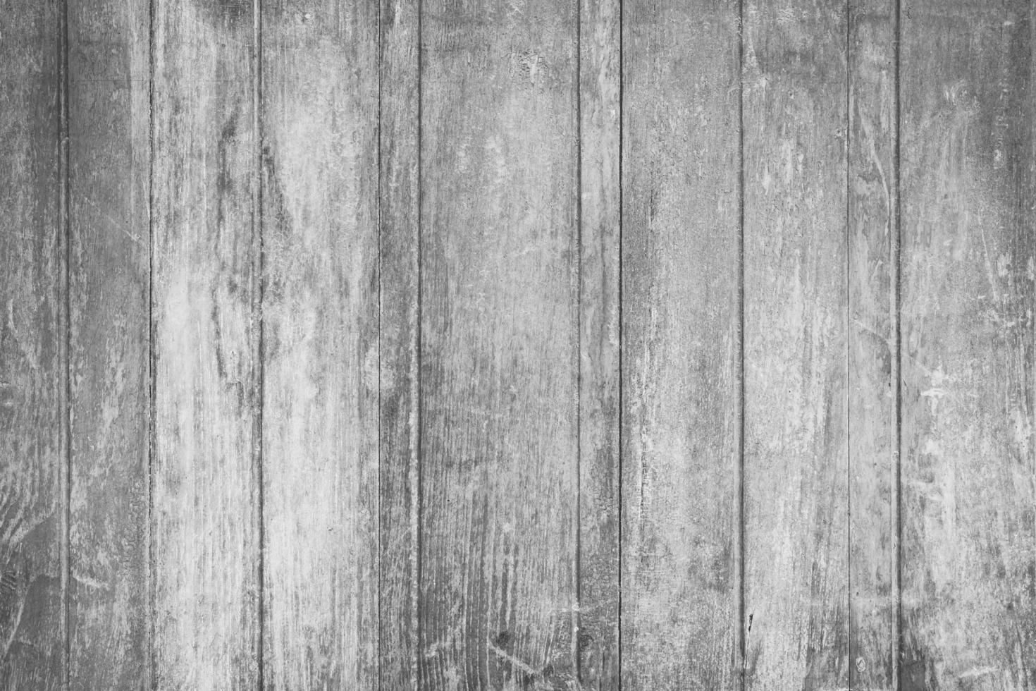 Wooden wall texture in black and white rustic background. photo