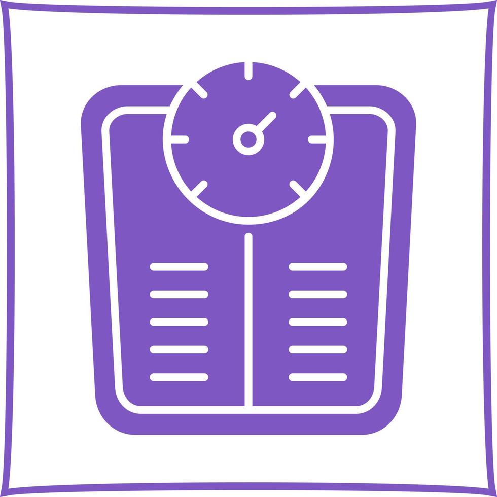 Weight Scale Vector Icon