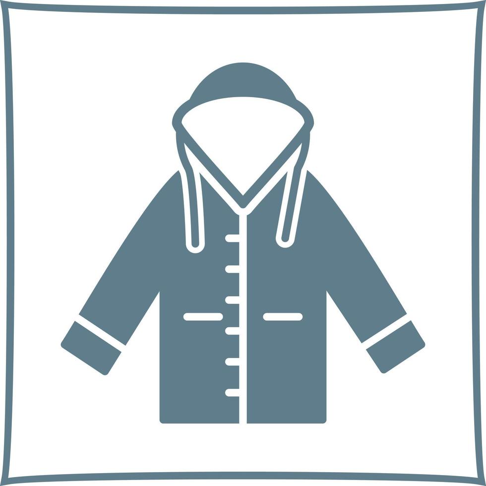 Raincoat Vector Icon