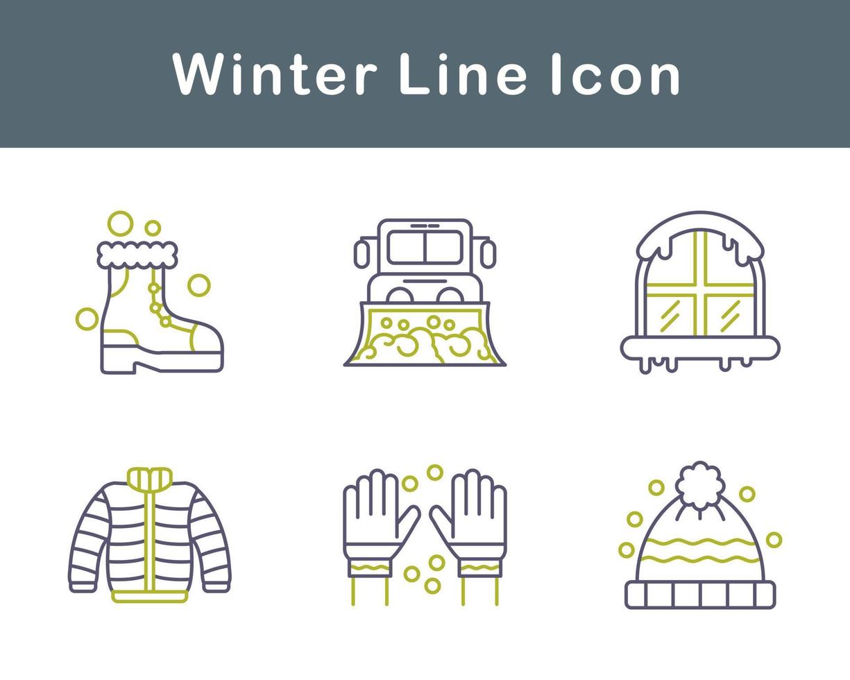Winter Vector Icon Set
