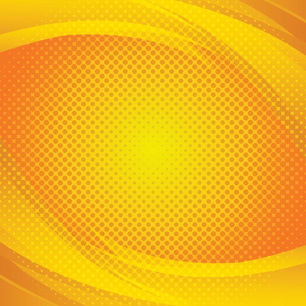 yellow background sunlight dot gradation vector