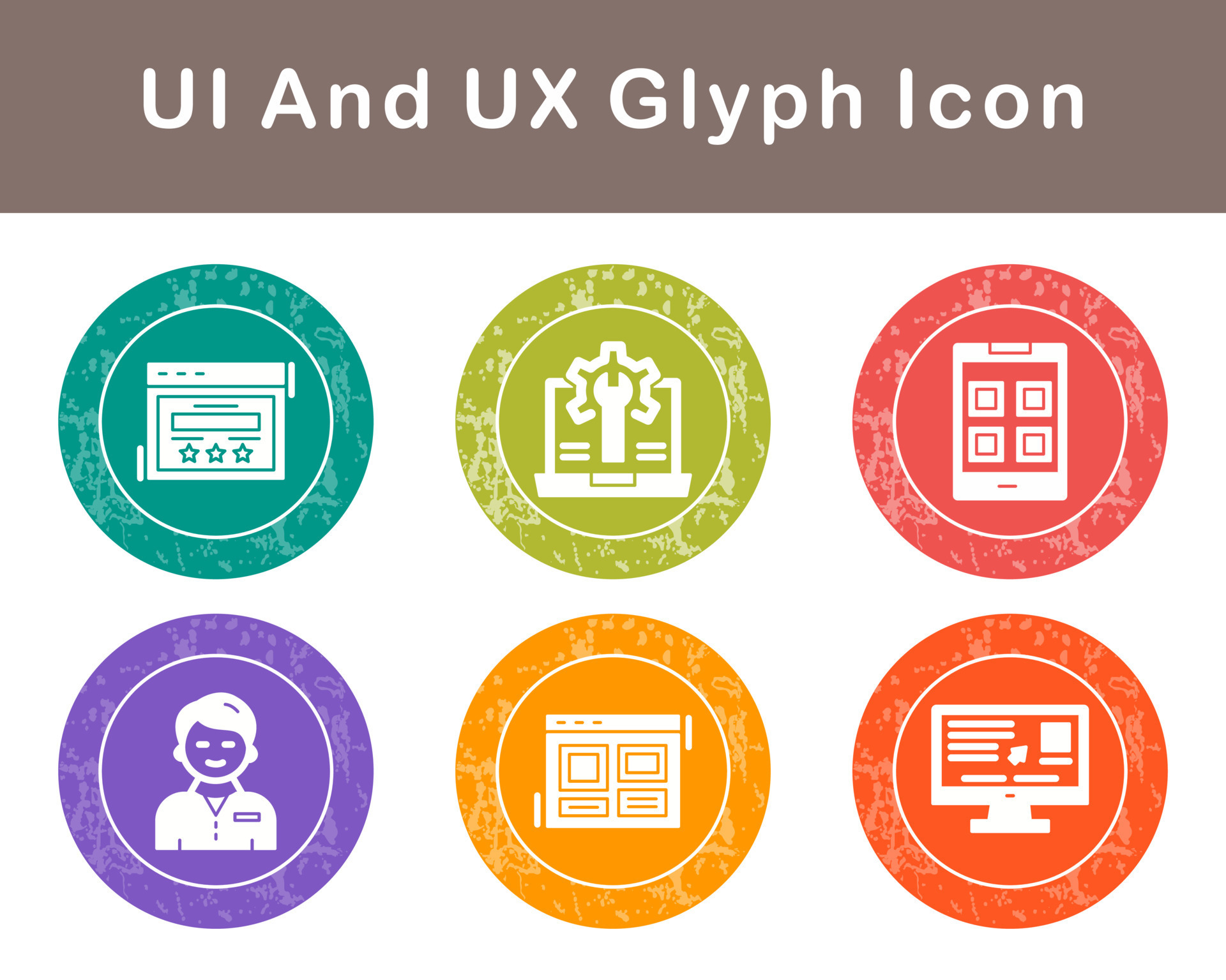 UI And UX Vector Icon Set 20705062 Vector Art at Vecteezy