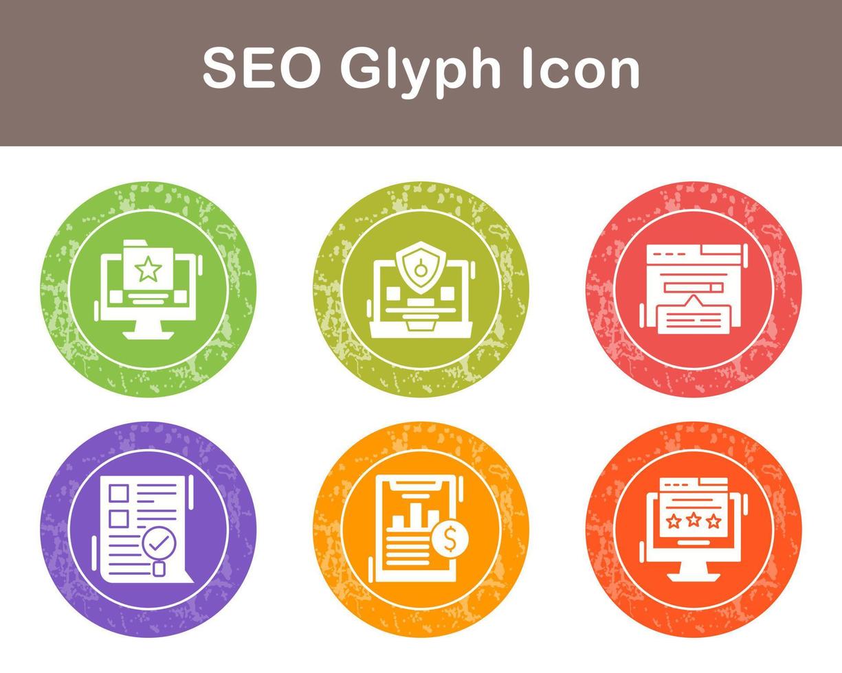 SEO Vector Icon Set