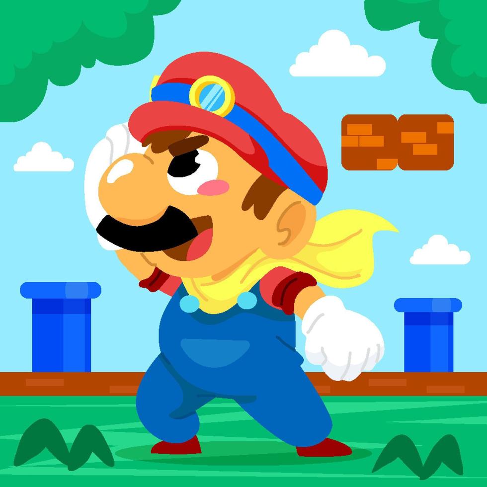 Mario Run Sticker - Mario Run Pixel - Discover & Share GIFs