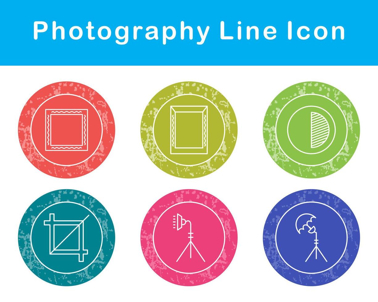 Photography Vector Icon Set