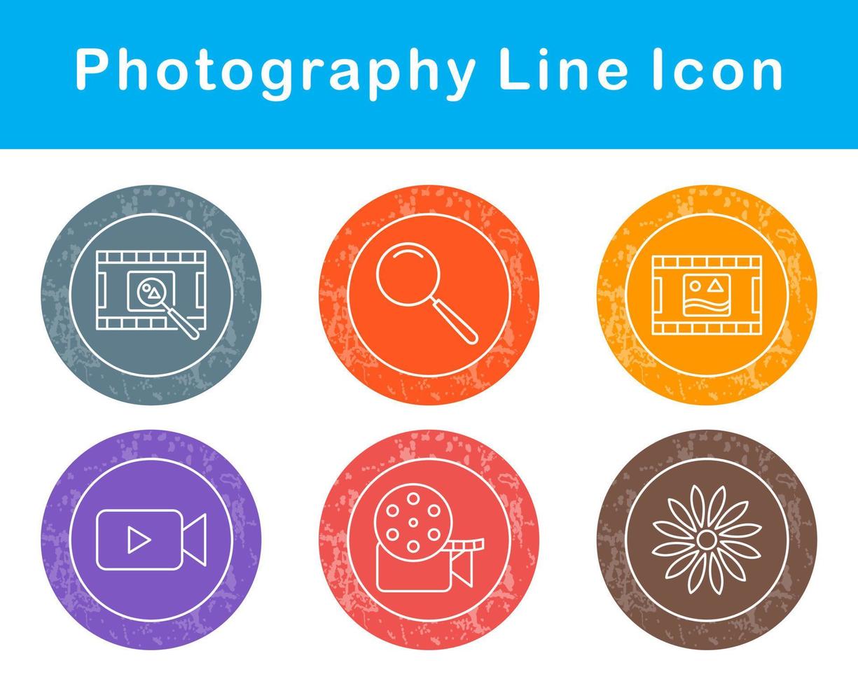 Photography Vector Icon Set