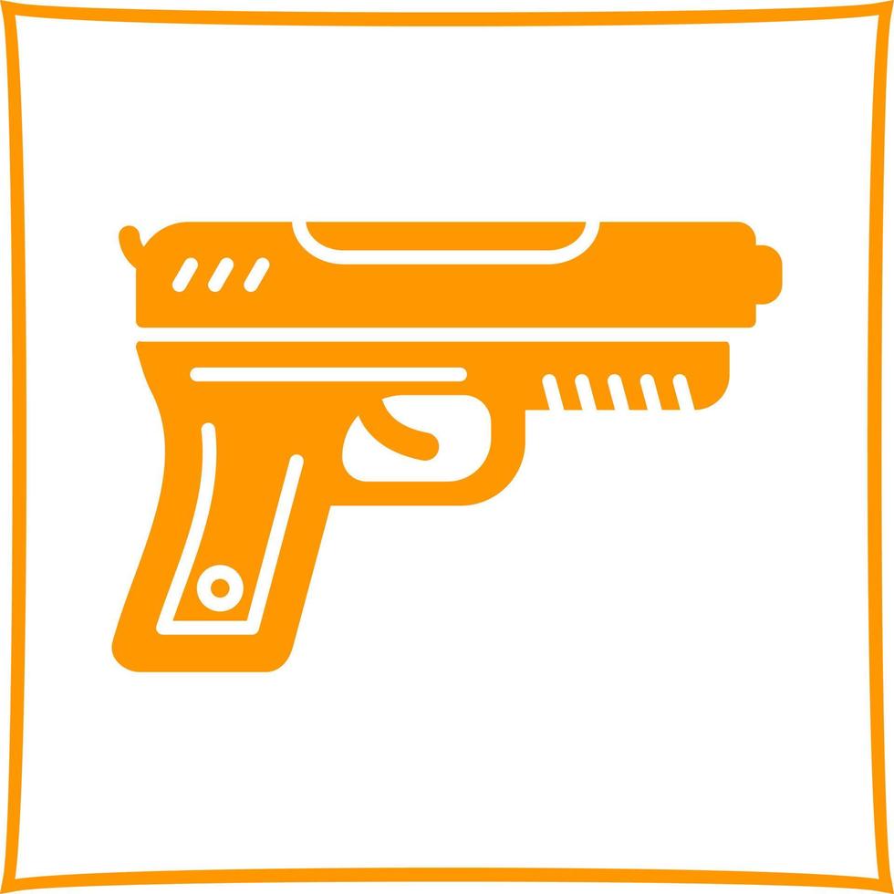 icono de vector de pistola