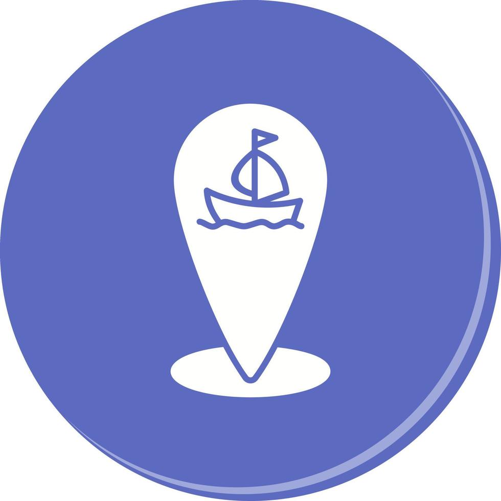 Shipping Location Vector Icon