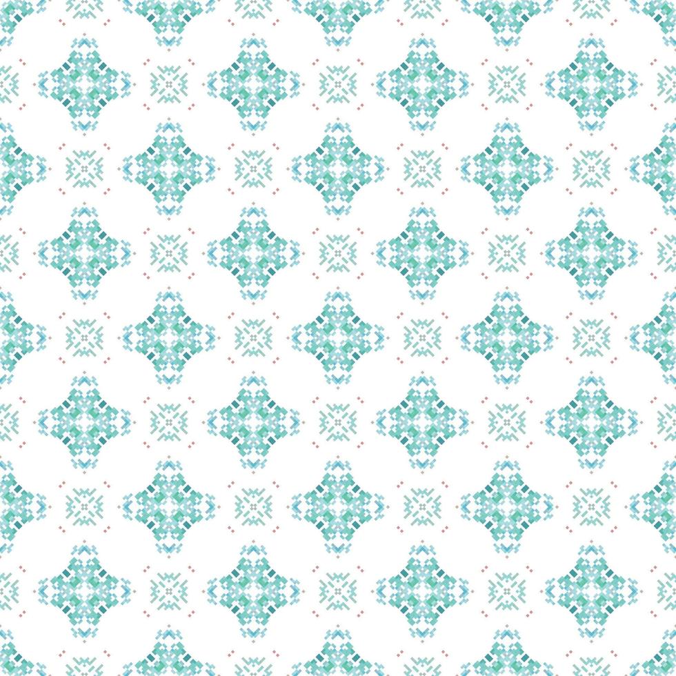 floral de punto bordado en blanco fondo.geometrico étnico oriental modelo tradicional. resumen vector ilustración. diseño para textura,tela,ropa,envoltura,decoración,bufanda,estampado.