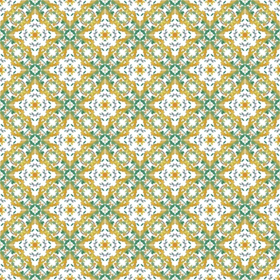 floral de punto bordado en blanco fondo.geometrico étnico oriental modelo tradicional. resumen vector ilustración. diseño para textura,tela,ropa,envoltura,decoración,bufanda,estampado.