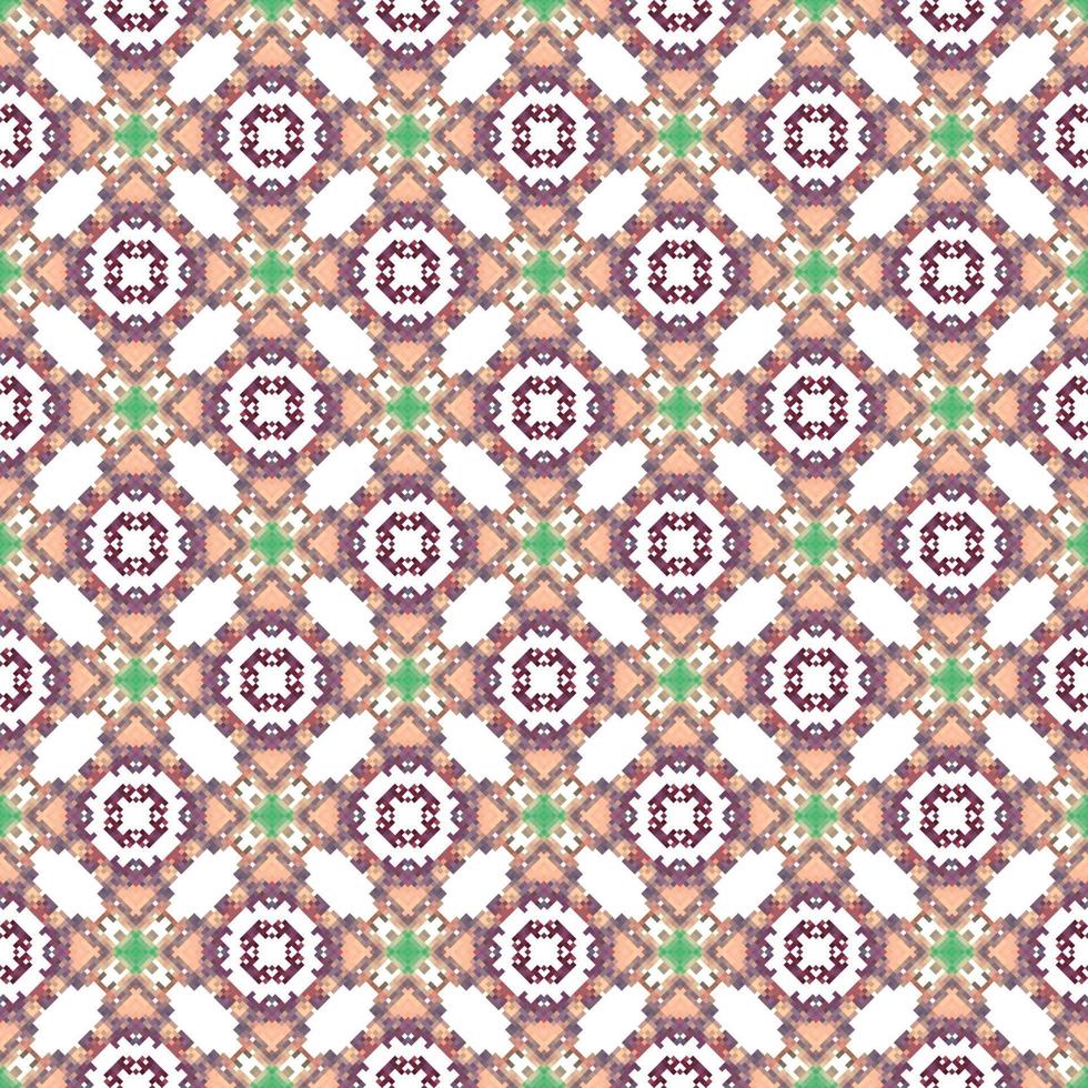 floral de punto bordado en blanco fondo.geometrico étnico oriental modelo tradicional. resumen vector ilustración. diseño para textura,tela,ropa,envoltura,decoración,bufanda,estampado.