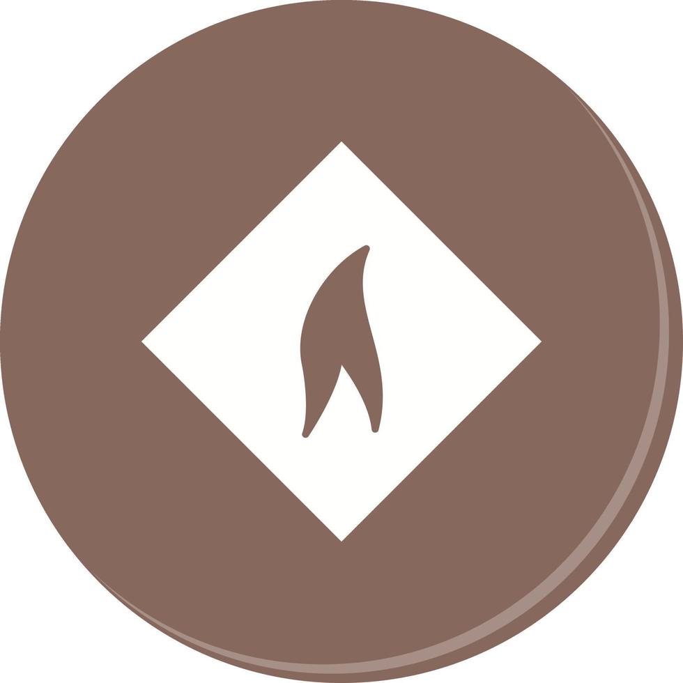 Flammable Material Vector Icon
