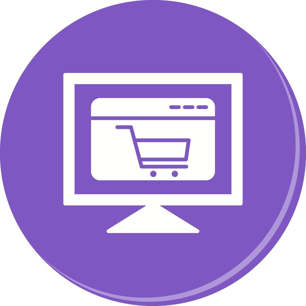 Ecommerce Website Vector Icon