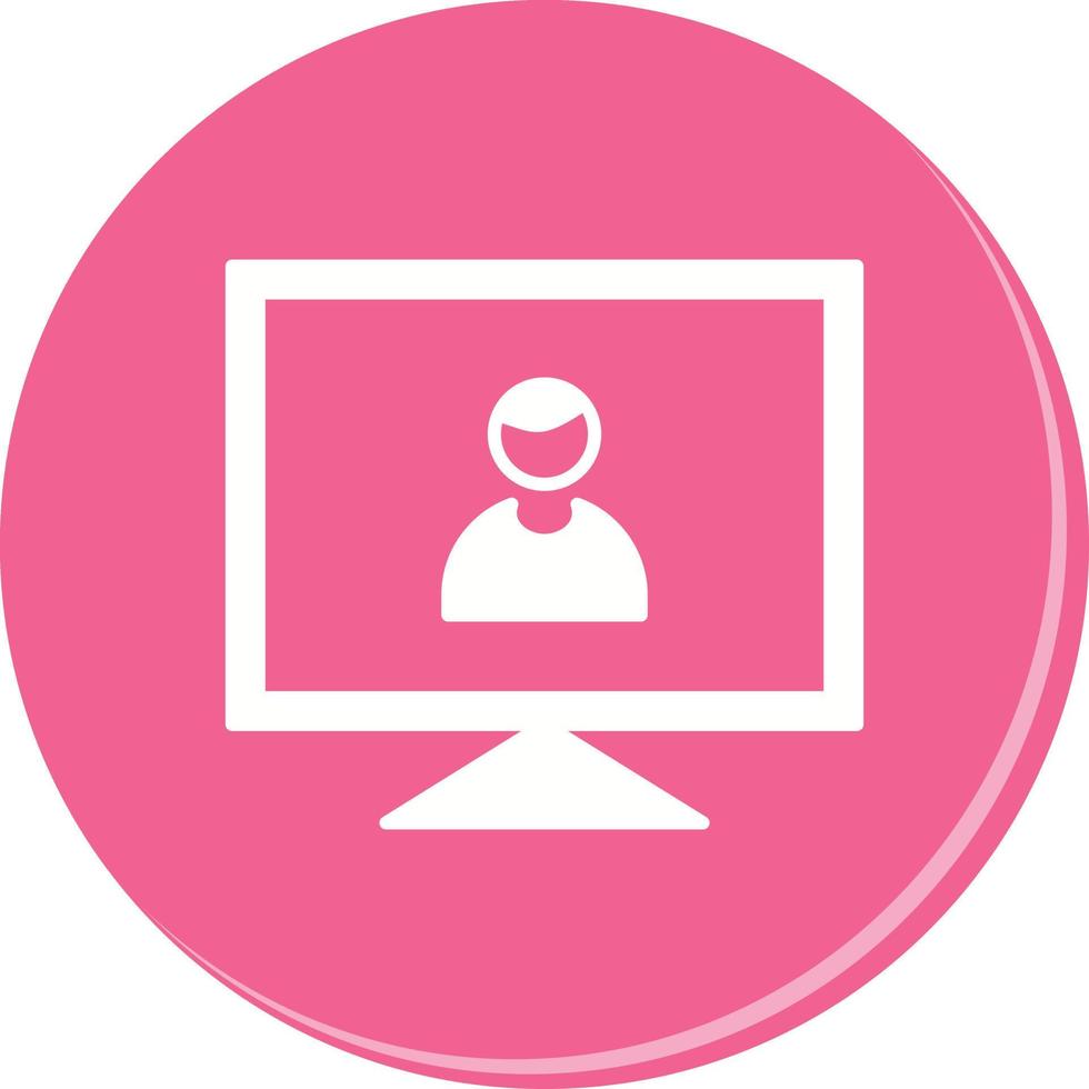 Male Visitor Vector Icon