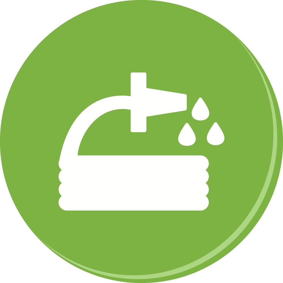 Unique Water Hose Vector Icon