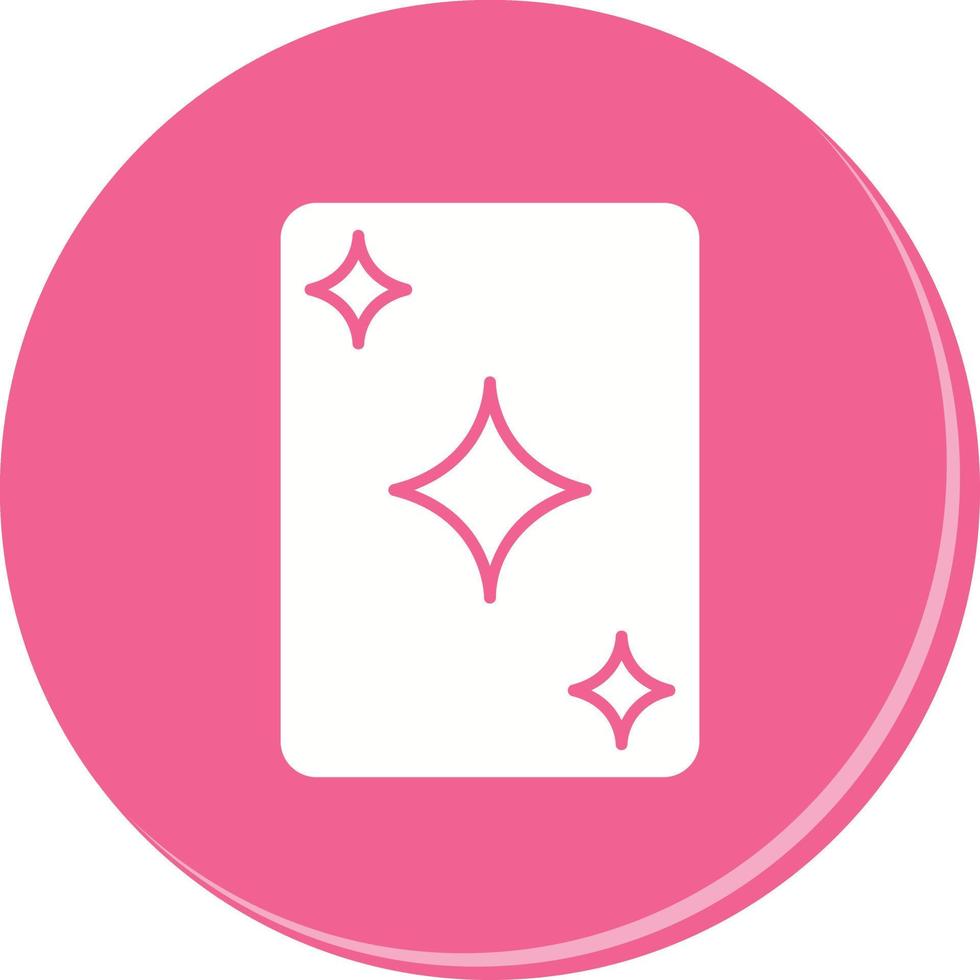 Unique Card Vector Icon