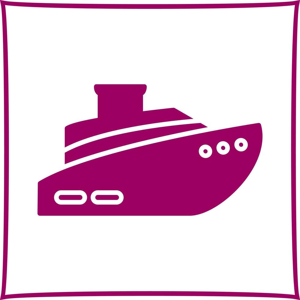 Ship Vector Icon