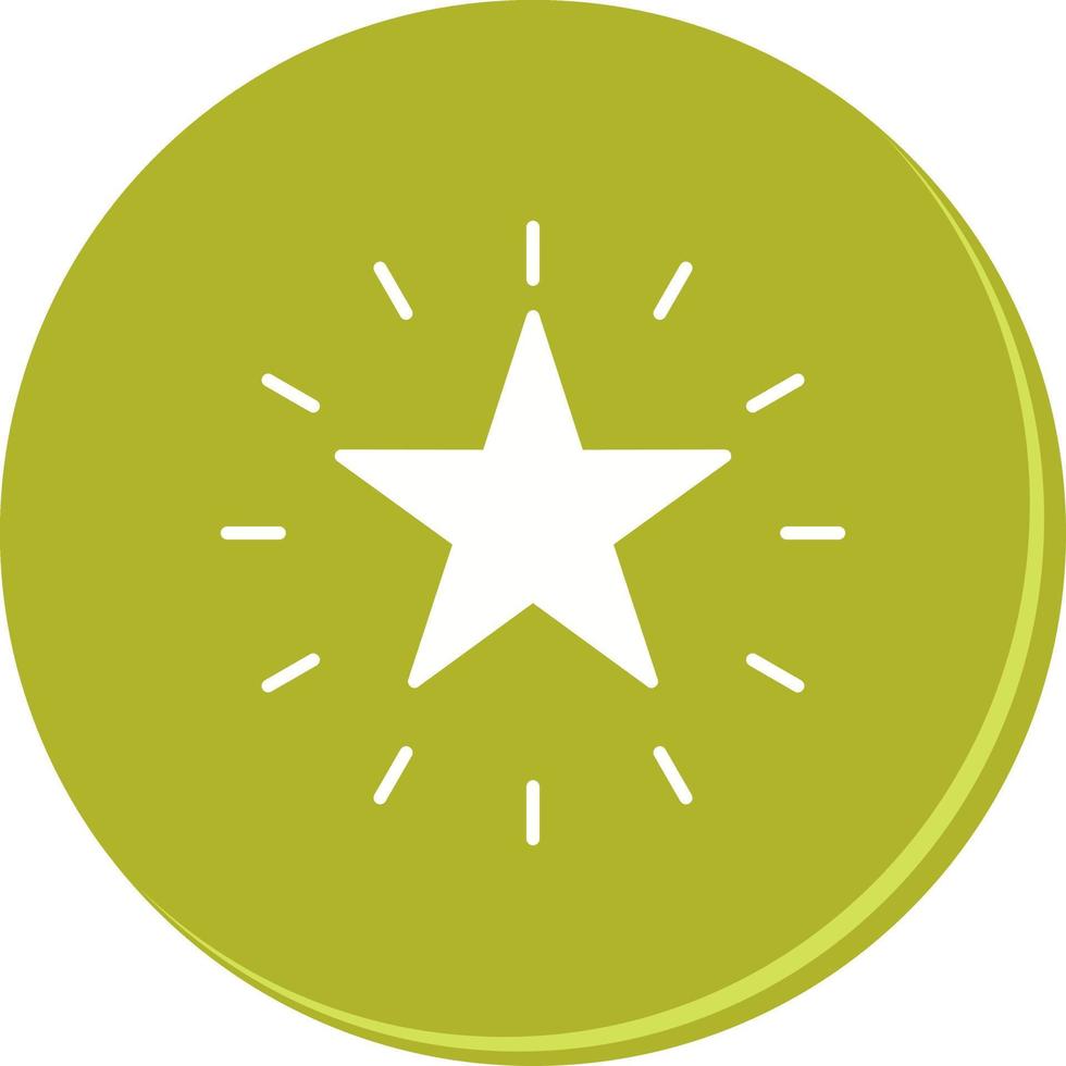 Unique Star Vector Icon