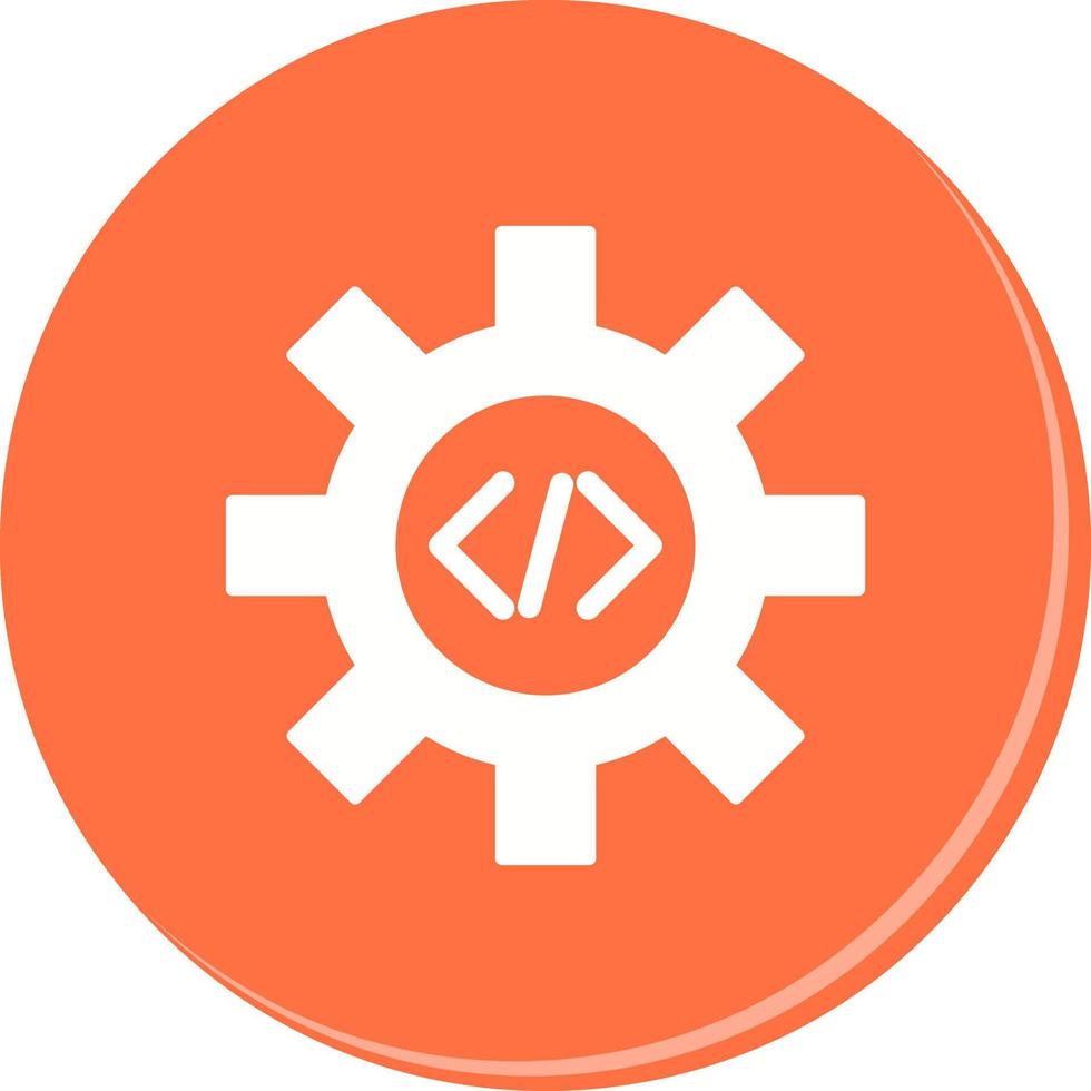 Unique Code Optimization Vector Icon