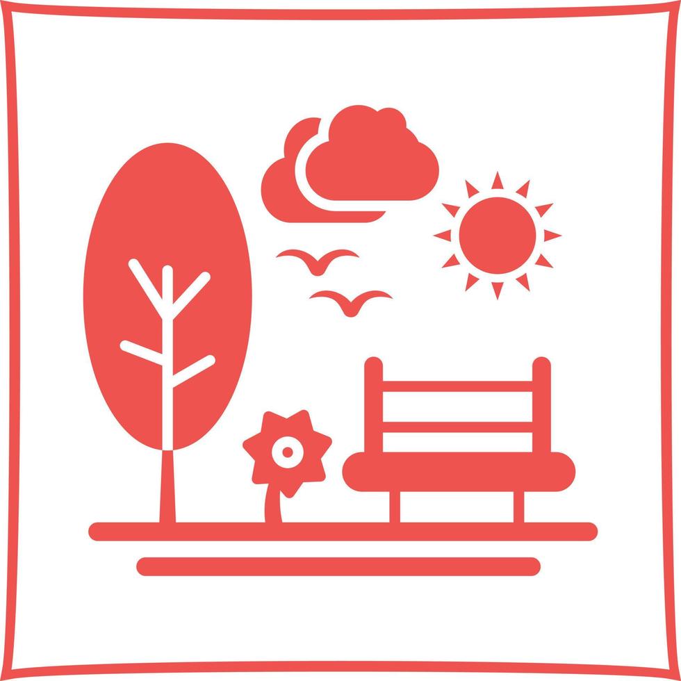 Park Vector Icon