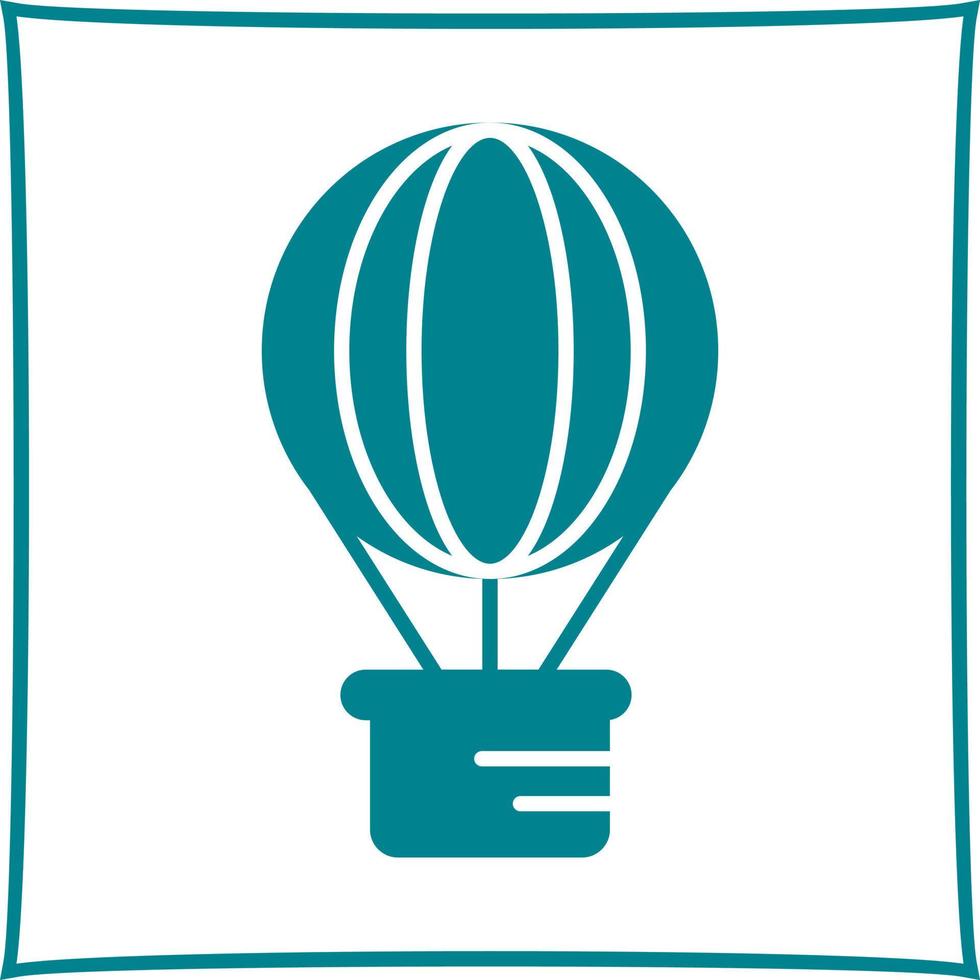 Hot Air Balloon Vector Icon