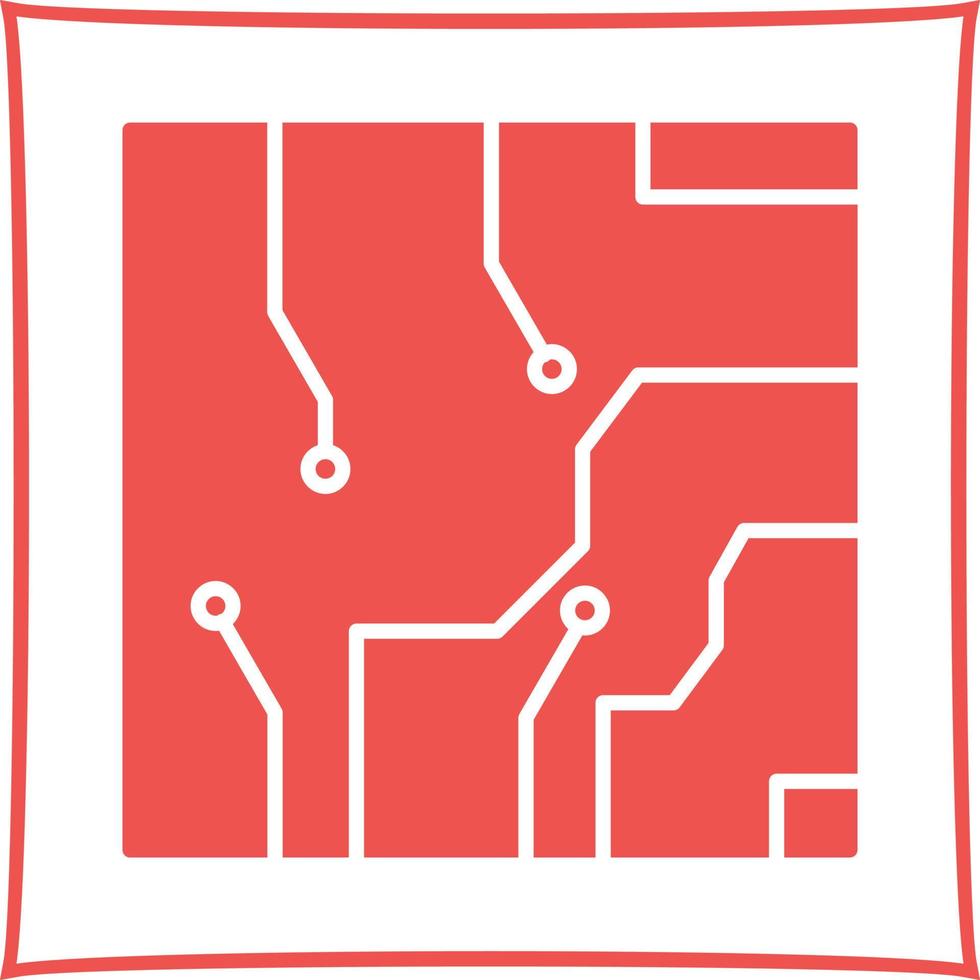 Electrical circuit Vector Icon