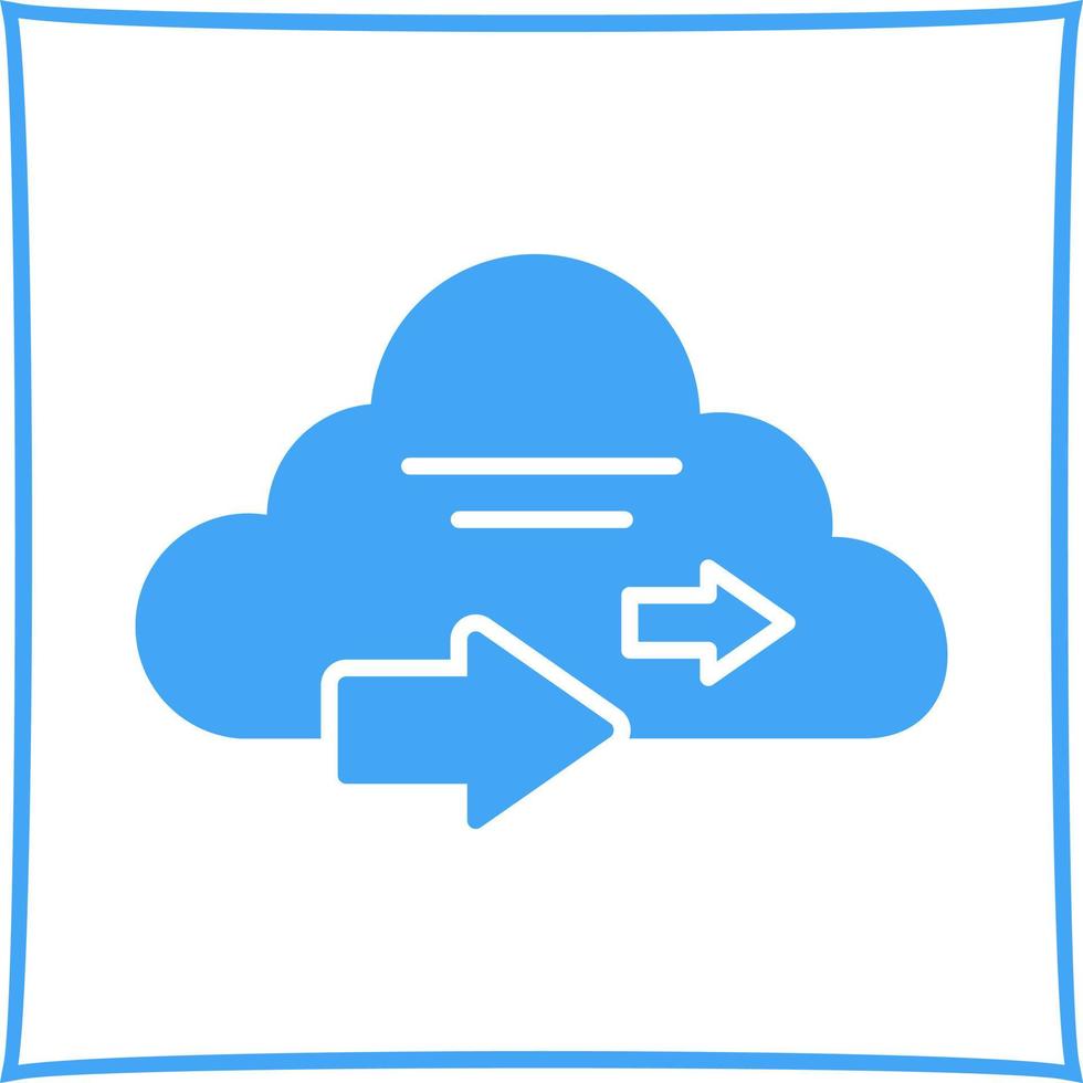 Cloud Computing Vector Icon