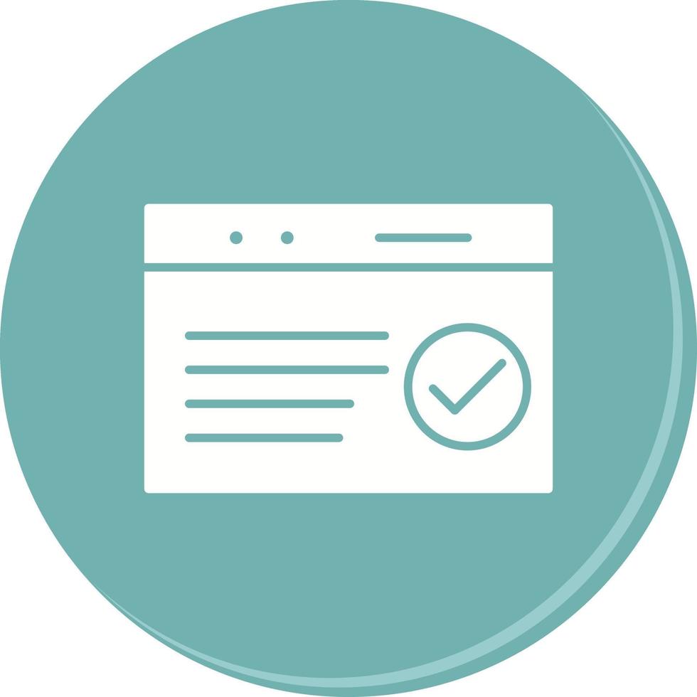 Unique QC Passed Vector Icon