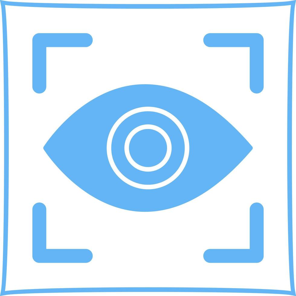 Eye Scan Vector Icon