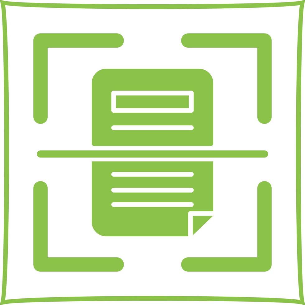Scan Vector Icon