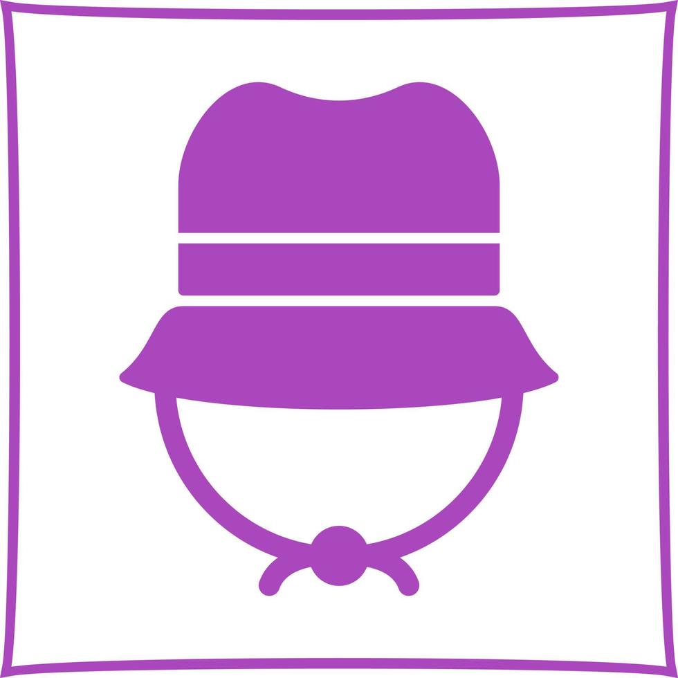 Camping Hat Vector Icon