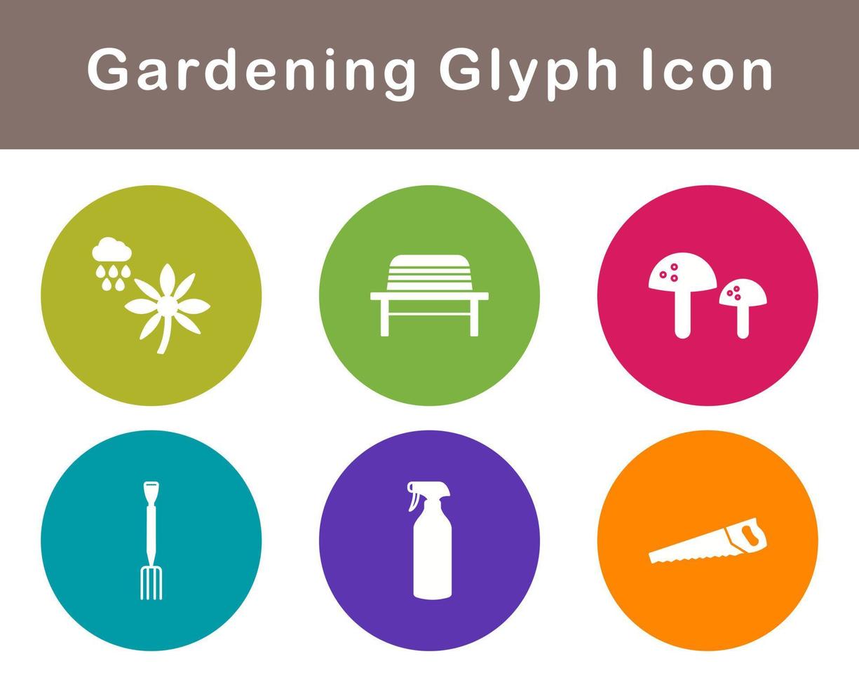 Gardening Vector Icon Set