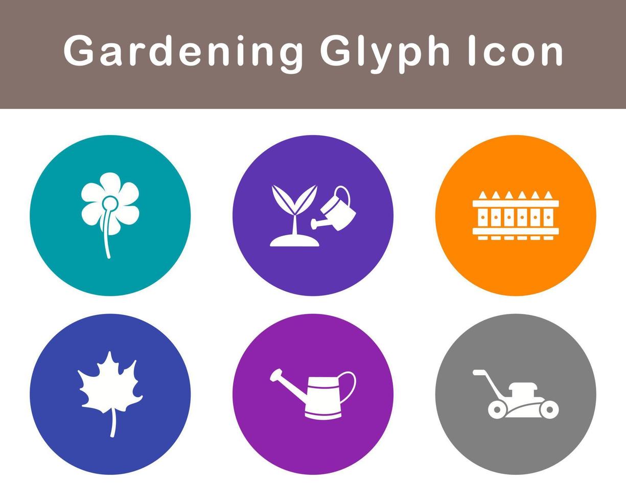 Gardening Vector Icon Set