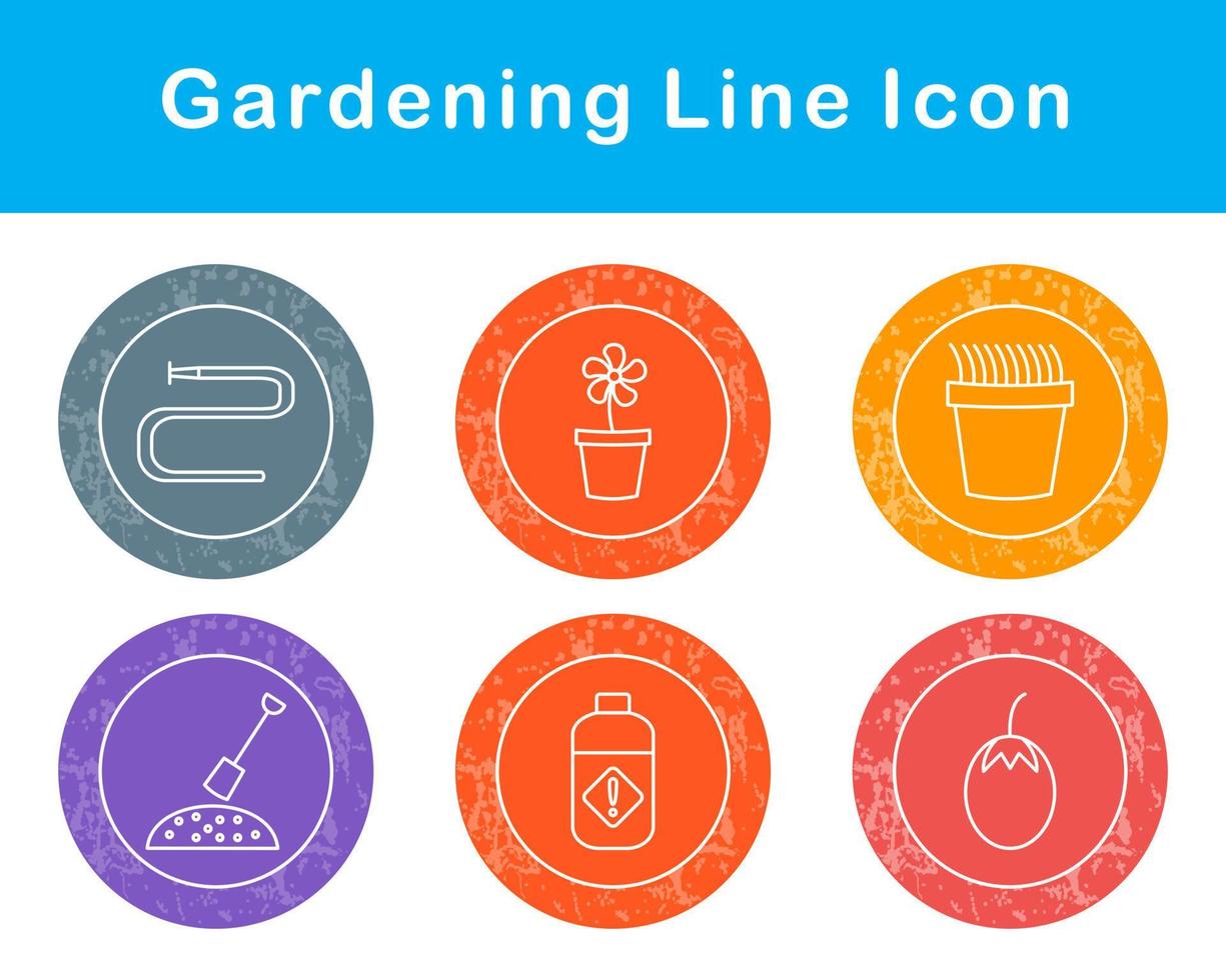 Gardening Vector Icon Set